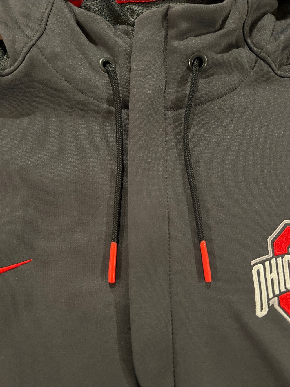 Nike Therma-Fit Elite Ohio State Buckeyes Men’s Full Zip Hoodie - Size XL - Picture 5 of 16
